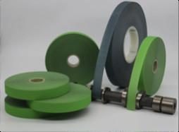 Microfinishing Film Roll, quickly cuts, shapes and polishes, delivering close