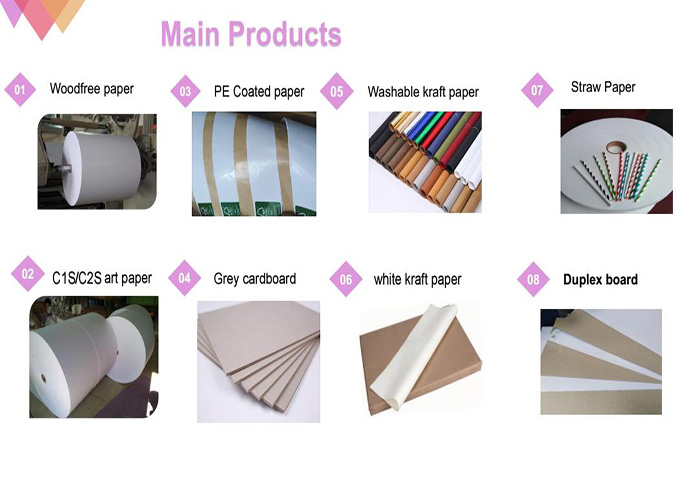 High Glossy Two Side Coated Couche Paper Different Gsm For Magazine Notebook Covers