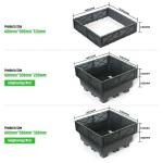 Decorative Garden Flower Pot Tissue Culture Outdoor Plant Container with Drain