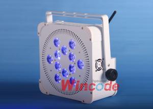 Wholesale Battery Operated Outdoor Lights , Portable Stage Lighting RGBWA + UV Six In One from china suppliers