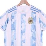 Argentina Retro 2020 Home Football Jersey Custom Group Fan Commemorative Edition
