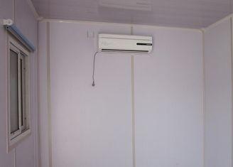 Welding Light Steel Structure House With Fiber Glass Wool As Insulation