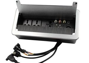 Wholesale OEM Cable Cubby Box Alloy Finishing Panel Customized Made 258*171*90mm from china suppliers