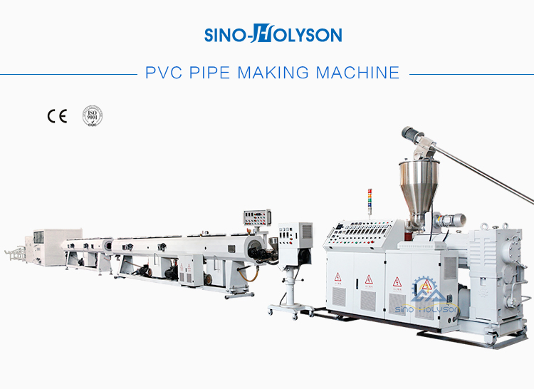 200-315MM PVC Pipe Production Line for Plastic Pipe Making 440V