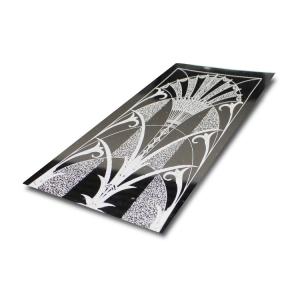 Wholesale Etched Decorative Stainless Steel Sheet Elevator Wall Pattern from china suppliers