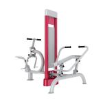 114mm Galvanized Steel Outdoor Gym Equipment For Physical Exercises