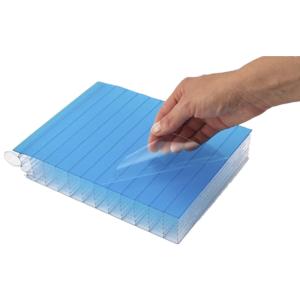 Wholesale UV Protection Clear Corrugated Polycarbonate Roofing Sheets Protective Film Available In Different Thickness And Color from china suppliers