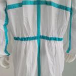 Vastprotect CE Type5 6 Waterproof Anti-Static Coveralls with Strip Customized
