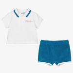 2023 Summer Short sleeve and short pants Toddler Boys clothing sets Girls
