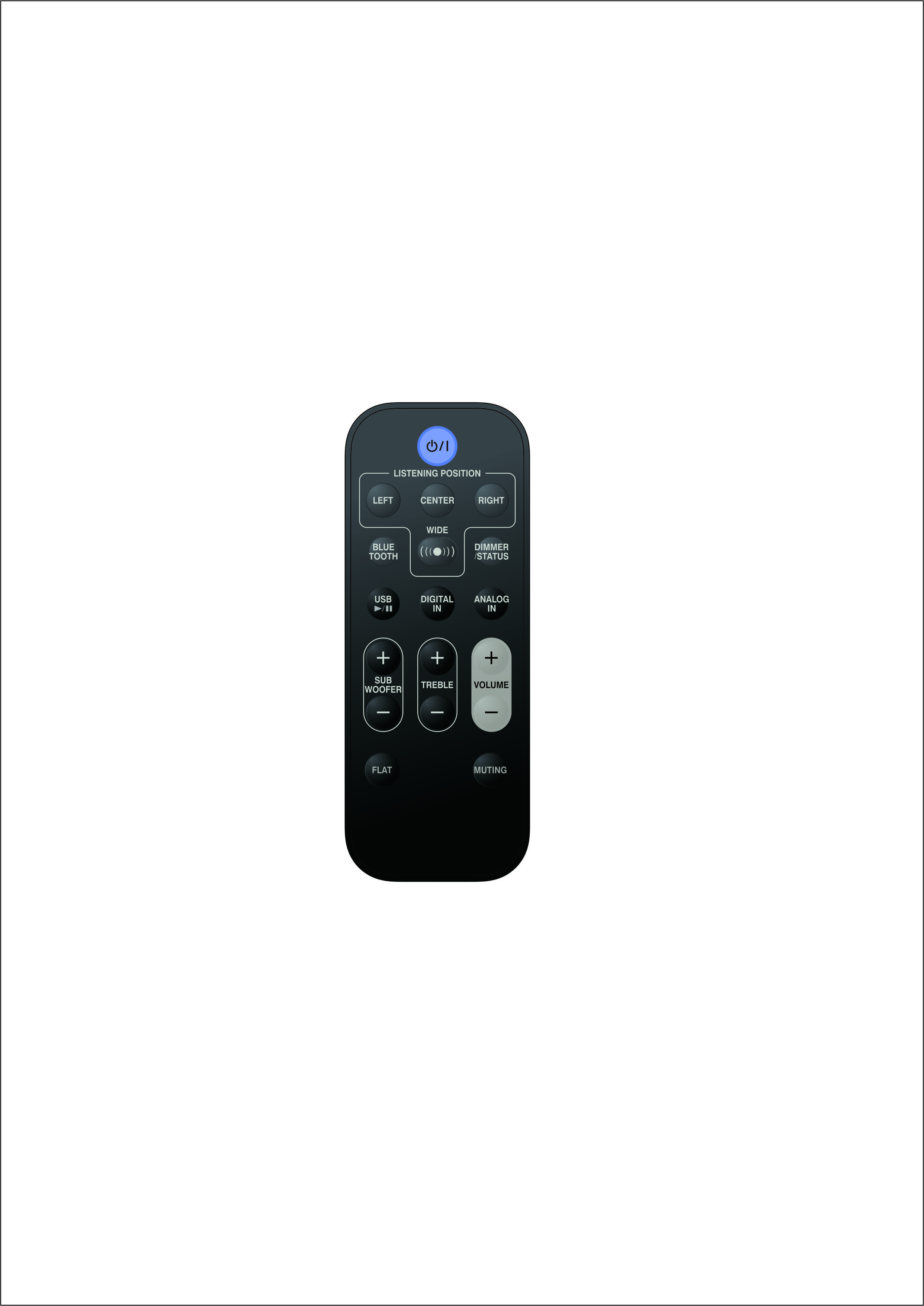 Fashion Design Wifi Smart Remote Control Stand High Compression Strength