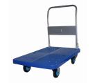 Workshop Foldable Platform Hand Truck , Four Wheel Metal Platform Truck