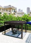 Aluminum Louvered Pergola Metal Pergola With Retractable Roof Louvered Pergola