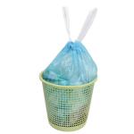 Black Tall Kitchen Drawstring Cleaning Plastic Garbage Bag for Household