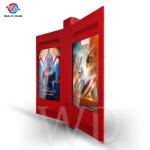 Dual sided Outdoor Digital Signage Wih Smart Temperature Control System