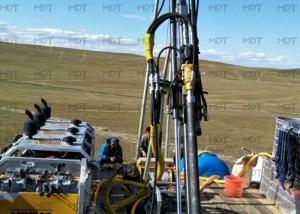 China 55KN Soil Testing Core Drilling Rig Diamond Drill Rigs Portable on sale