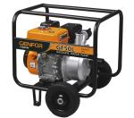 4 Inch Gasoline Water Pump 177F 9HP 6L Fuel Tank Motor Pump With Wheels