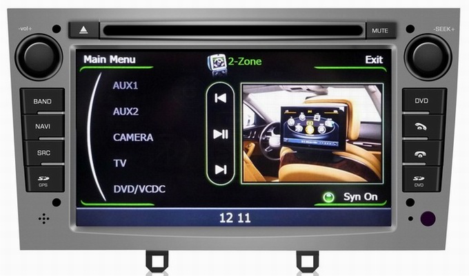 Ouchuangbo S100 A8 Dual Core 7"DVD Player For Peugeot 408 Car GPS Navi Multimedia System