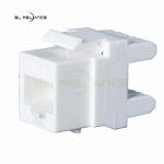 White 22~26 AWG Cat5e Keystone Coupler 8P8C Network Keystone Jack