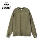 Oversized Heavyweight Cotton Hoodie Dropped Shoulder Embroidery Sweatshirt