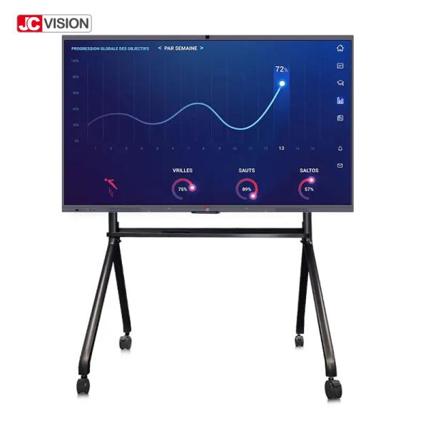 JCVISION Educational Interactive Smart Board Flat Panel 98 Inch Touch Screen