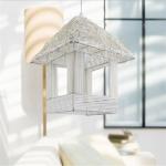 Nordic Style Cage cane pendant lights For Kitchen Dining room Bedroom Lighting