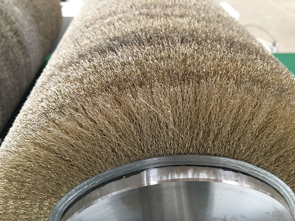 KC1000-5R Wire brush machine for wood floor wood grian making machines