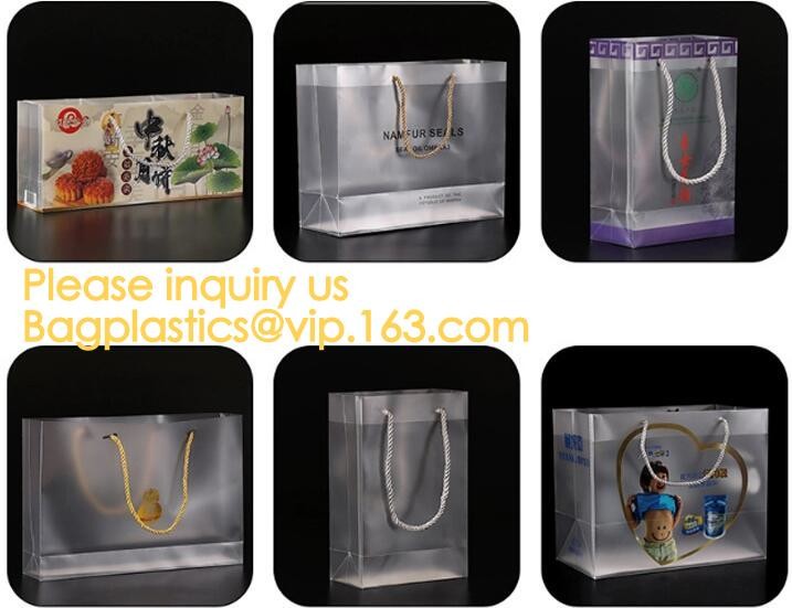 Wholesale Die Cut Handle Eco-Friendly Custom Design Shopping Gravure Printing Groceries Plastic Bags With Logo bagease