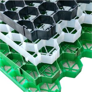 Wholesale Modern Design Parking Lot Honeycomb Gravel Stabilizer Grass Grid for Driveway Paving from china suppliers