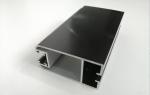 Black Anodized Extruded Aluminium Window Profiles 6063 for Glass Window Door