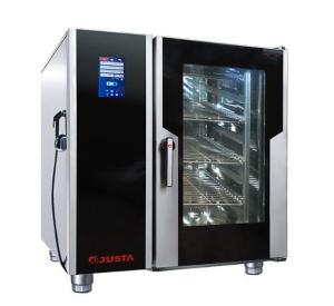 Wholesale JUSTA WR-10-11 Western Kitchen 18KW Electric Combi Steamer Oven 10-Tray GN 1/1 from china suppliers