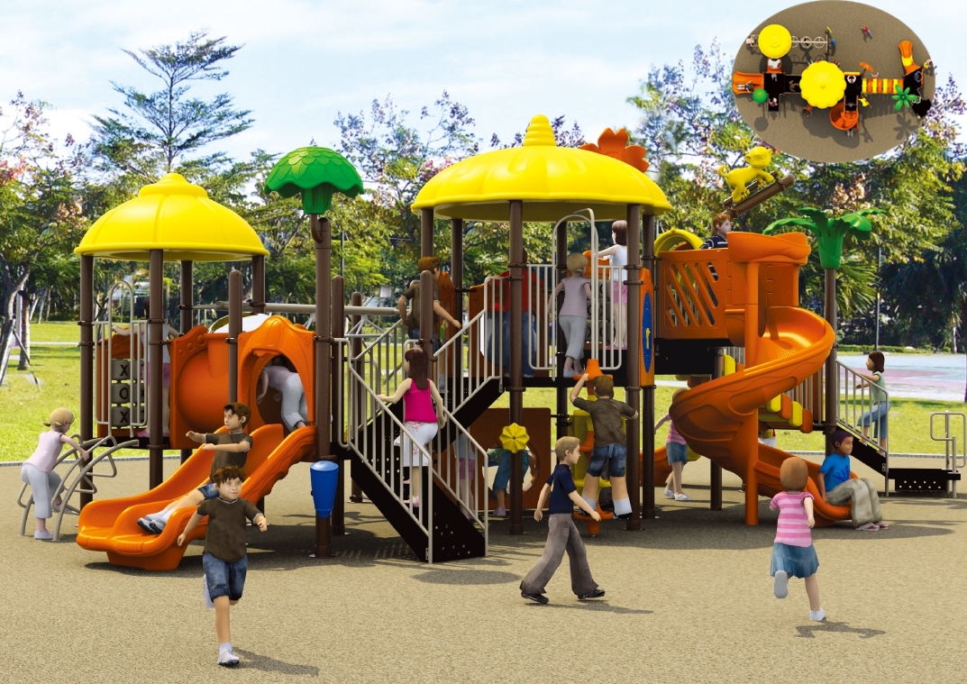 China Supplier Used Outdoor Kids Playgrounds for Kids QX-007A