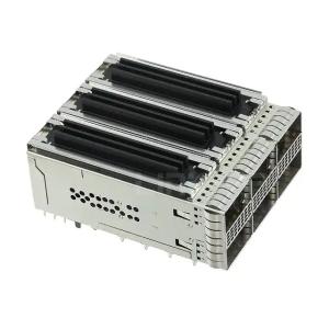 Wholesale 2299924-2 TE ZQSFP+ Receptacle with Cage Ganged (2x3) with Heat Sink Connector EMI Springs from china suppliers