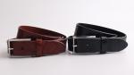 Genuine Durable Leather Belt , Snake Grain Long Lasting Leather Belt With Zinc