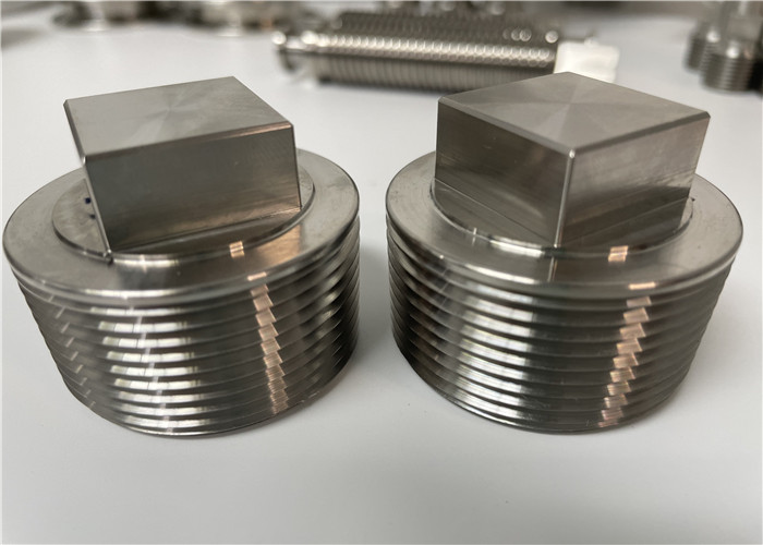 0.0005in Copper Turned Parts TS Custom Machined Metal Parts
