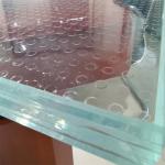 Frameless Frosted Anti Slip Tempered Laminated Glass Panels Stair Step Glass