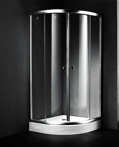Wholesale 900x900 Small Corner Shower Units , Fiberglass Shower Enclosures Sliding Open Style from china suppliers