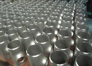 Wholesale DN50 Sch40 Stainless Steel Pipe Fittings ASTM TP304 / 304L Butt Weld Fittings Tees from china suppliers