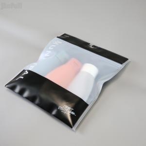 Wholesale Zipper Top Cosmetic Plastic Bag Rectangular For Household And Personal Care from china suppliers