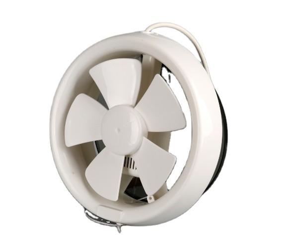 6 Inch PP Plastic Square Bathroom Wall Window Louvered Exhaust Ventilation Fans