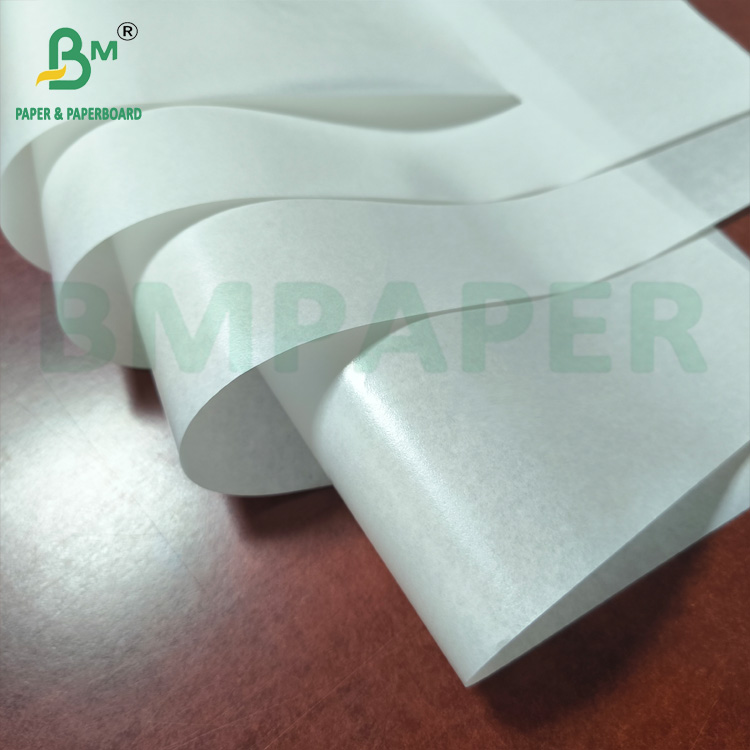 40g + 10PE White Kraft Packaging Sugar Sachet Paper With Poly Coating