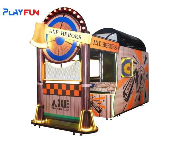 Coin operated Arcade Game Machine Axe throwing sport game Axe Throwing axes game