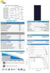 150W,155W,160W,165W,170W,175W,180W,185W 18V Polycrystalline photovoltaic module