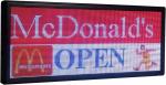 Full Color Window Display LED Monument Signs P6 RGB For Outdoor Advertising