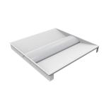 40w Led Troffer Lights 2x4 2x2 0-10v Dimmable Led Recessed Ceiling Lights