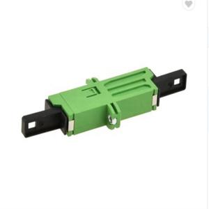 Wholesale Green Fiber Optic Adapter , E2000 Adapter Good Changeability High Wear Proof from china suppliers
