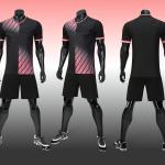 Quick Dry Plain Soccer Jerseys Lightweight Breathable OEM ODM Football Set