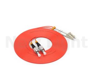 Wholesale FC-LC multimode Optical fiber patch cord , Orange PVC / LSZH 0.9 / 2.0 / 3.0 MM cable from china suppliers