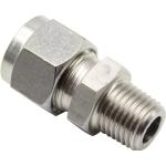 316 Stainless Steel 3/8 Inch Npt 1/2 Compression Fitting Swagelok Male Coupler
