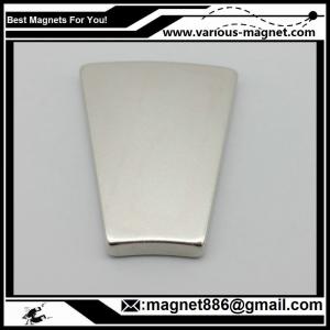 Wholesale Neodymium Arc Magnet for Wind Turbine Alternator with N45UH ZN coating from china suppliers