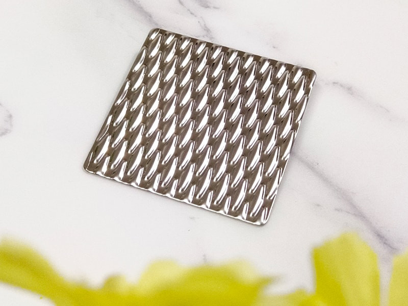 201 304 316 5wl textured stainless steel with Patterned Metal sheet for Interior and Exterior Decoratio